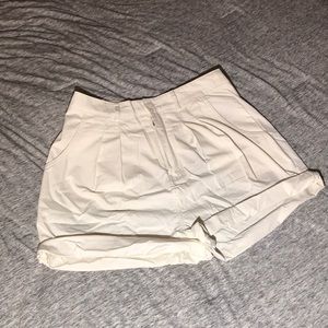 Adorable and Unique Ivory Shorts!